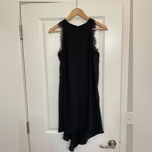 H&M Elegant Black High Low Dress